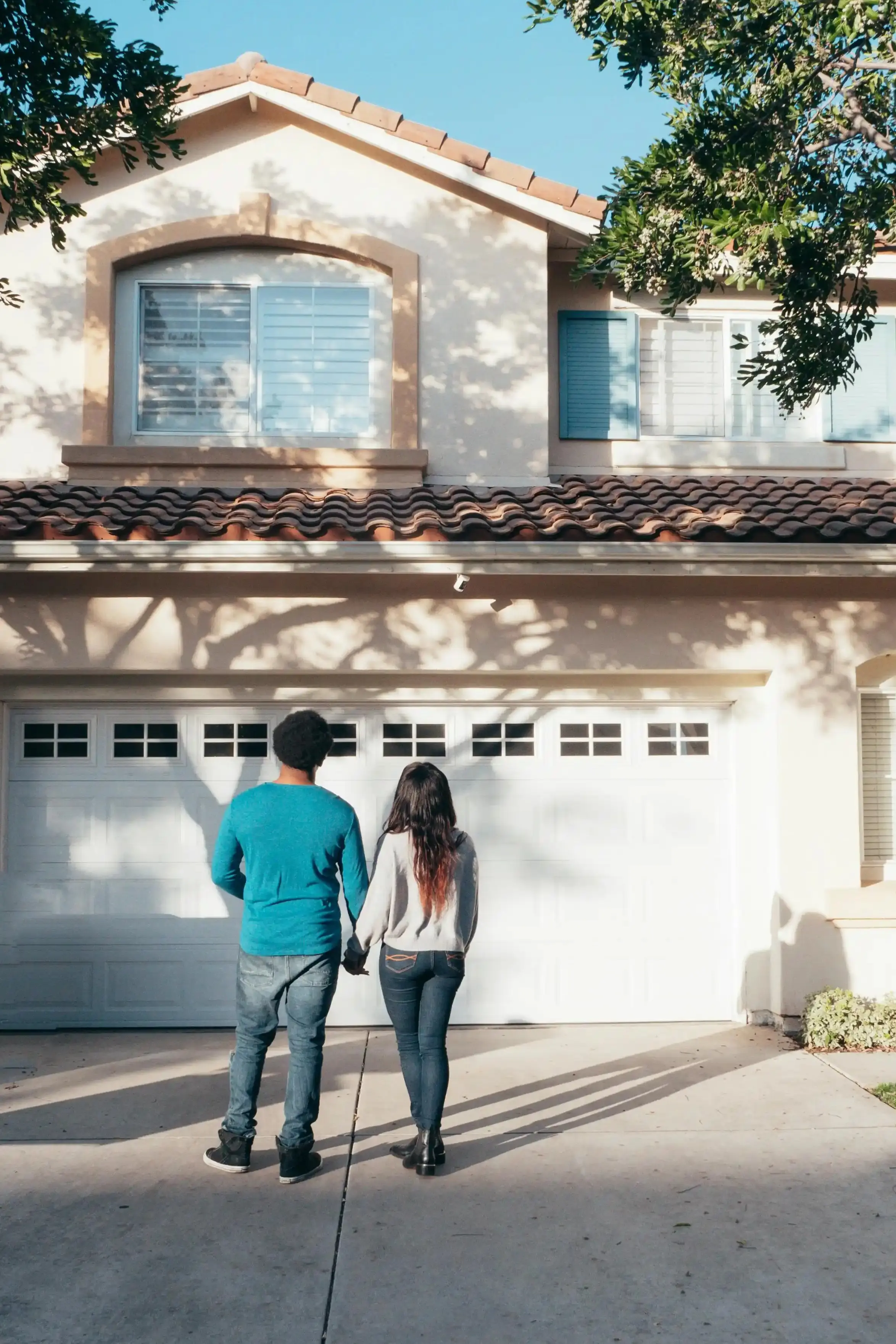 Happy family moving in